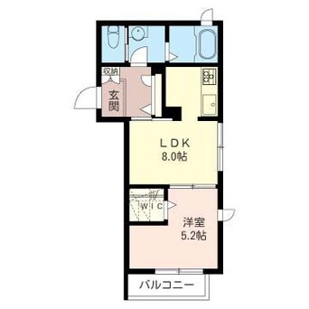 間取図 内房線/五井駅 徒歩13分 2階 築12年