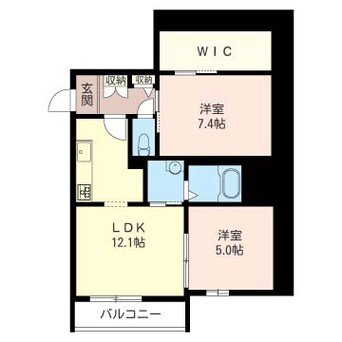 間取図 内房線/五井駅 徒歩13分 3階 築12年