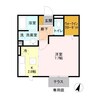イルマーレ 1Kの間取り