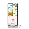 内房線/袖ケ浦駅 バス:8分:停歩6分 3階 築12年 1Kの間取り