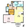 ＴＩＡＲＡ Ⅰ 1LDKの間取り