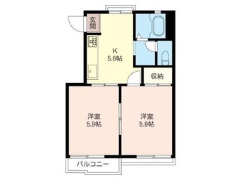 間取図 ガーデンハイツ石塚