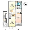 プランドール(五井)の間取図