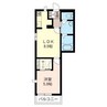 ポルトフィーノ 1LDKの間取り