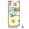 内房線/姉ケ崎駅 バス:6分:停歩2分 3階 築10年 1LDKの間取り