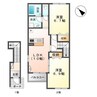 内房線/八幡宿駅 徒歩10分 2階 築10年 2LDKの間取り