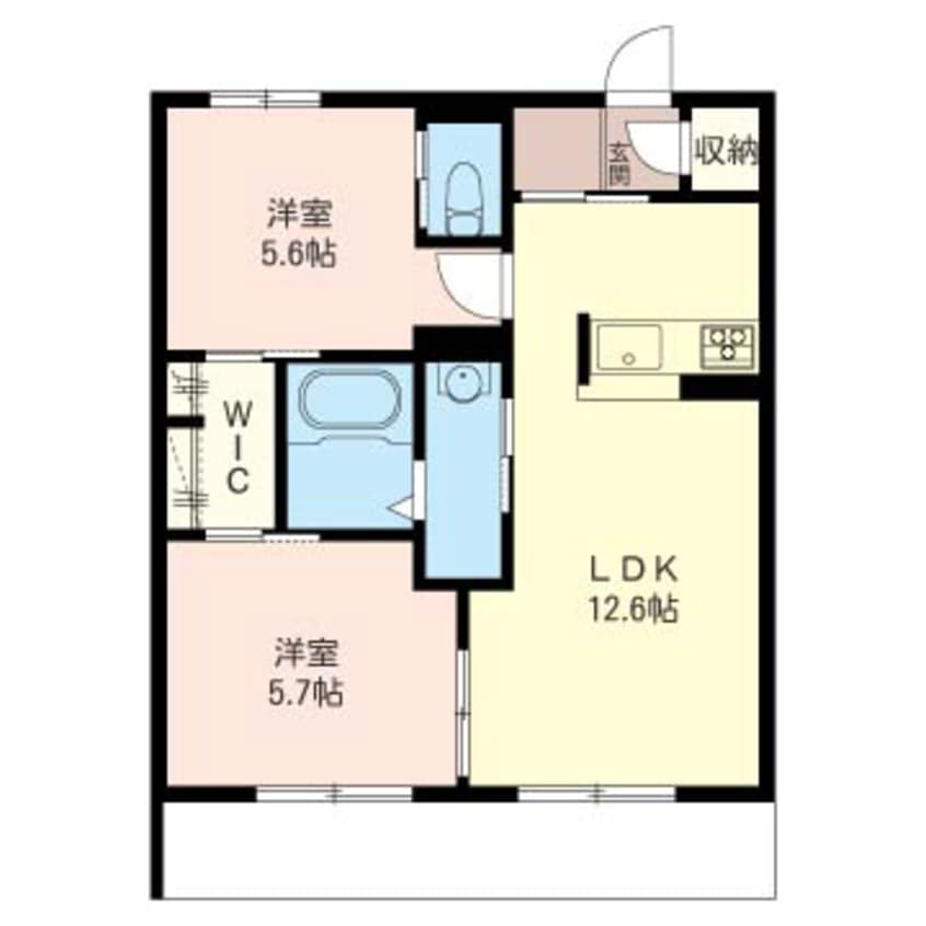 間取図 フルール