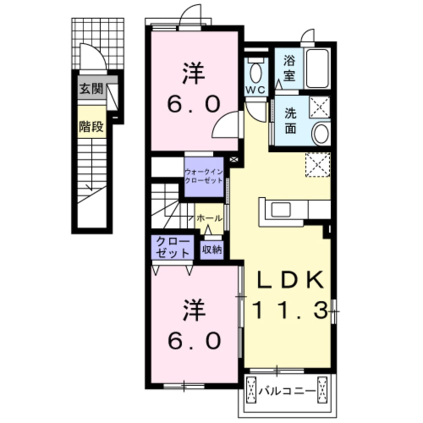 間取図 ヴィーナスホープⅤ