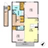 内房線/五井駅 徒歩25分 2階 築9年 2LDKの間取り