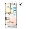 ボンデザール 1LDKの間取り