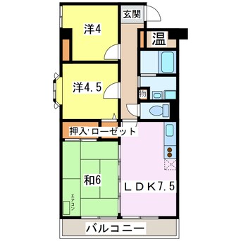 間取図 木更津星の街