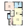 内房線/五井駅 徒歩19分 1階 築12年 1LDKの間取り
