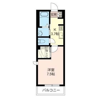 間取図 内房線/姉ケ崎駅 徒歩9分 1階 築8年