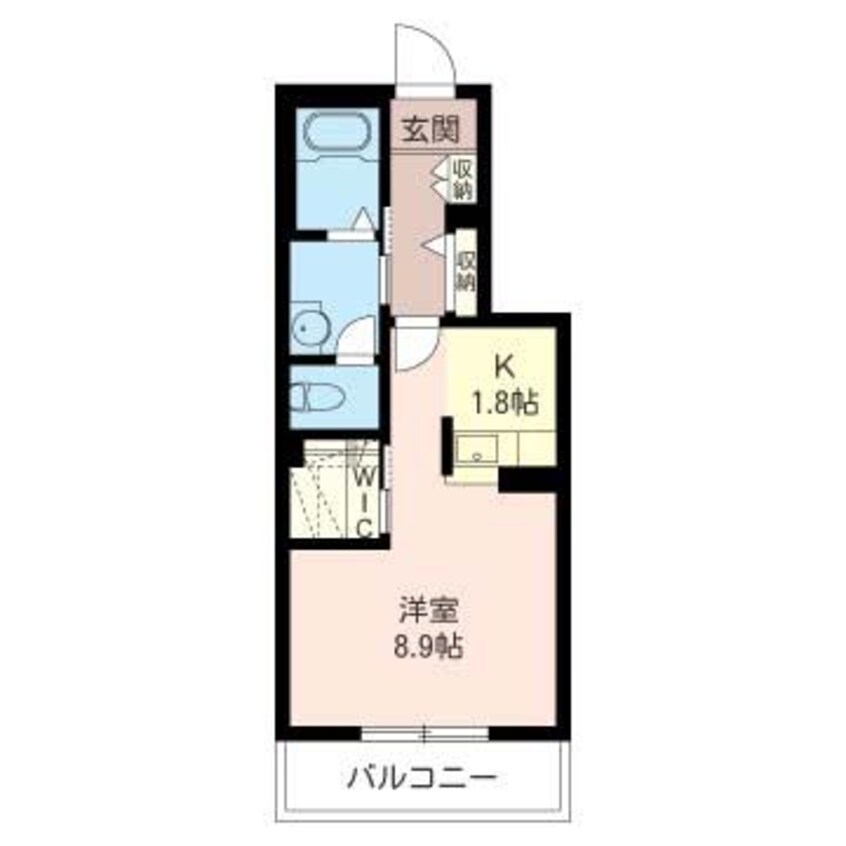 間取図 内房線/姉ケ崎駅 徒歩9分 3階 築8年