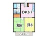 内房線/五井駅 徒歩27分 2階 築31年 2DKの間取り