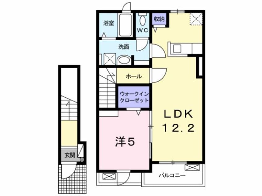 間取図 リルシア