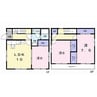 時田貸家 3LDKの間取り