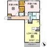 サンフラワー（市原市五井） 2LDKの間取り