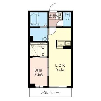 間取図 Ｌｅｇａｒｅ（レガーレ）