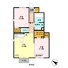 内房線/五井駅 徒歩11分 1階 築9年 2LDKの間取り
