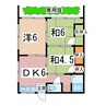 エトワールアベニュー 3DKの間取り