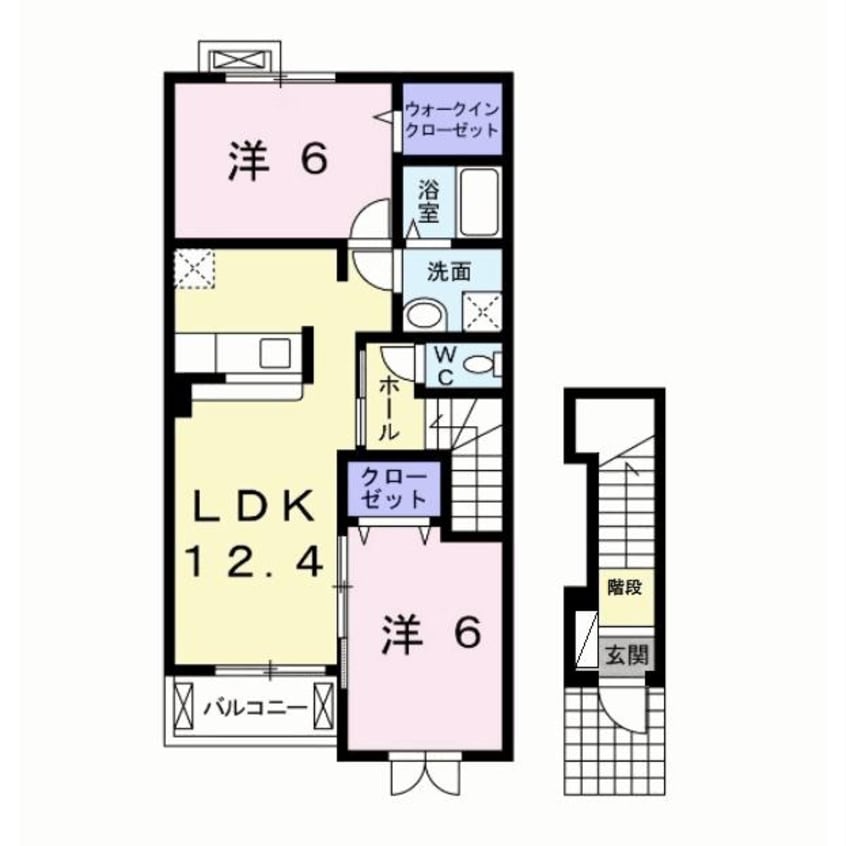 間取図 サニーガーデン