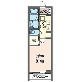 間取図 内房線/五井駅 徒歩10分 1階 築5年