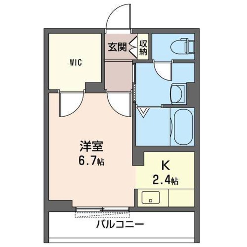 間取図 内房線/姉ケ崎駅 徒歩2分 1階 築4年