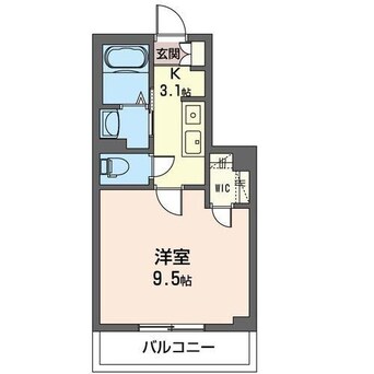 間取図 内房線/姉ケ崎駅 徒歩6分 2階 築4年