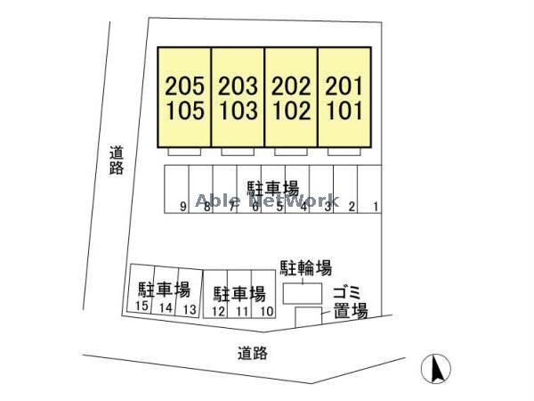  内房線/八幡宿駅 車移動　8分3.8km 2階 築6年