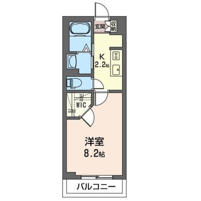 間取図 内房線/五井駅 バス15分青柳下車:停歩3分 2階 築4年