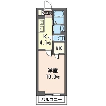 間取図 フルールⅡ