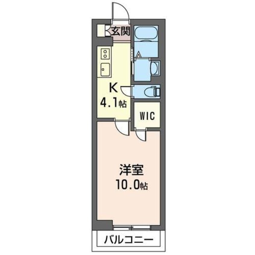 間取図 フルールⅡ