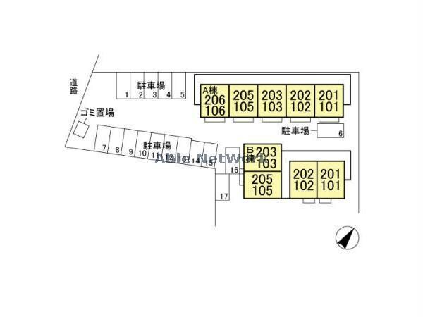 平面図 内房線/五井駅 徒歩16分 2階 築25年