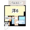 内房線/五井駅 徒歩2分 3階 築35年 1Kの間取り