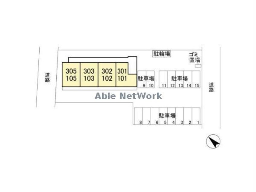 平面図 内房線/五井駅 徒歩25分 1階 築9年