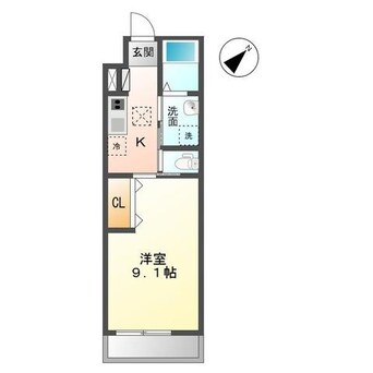 間取図 内房線/巌根駅 徒歩35分 1階 築6年