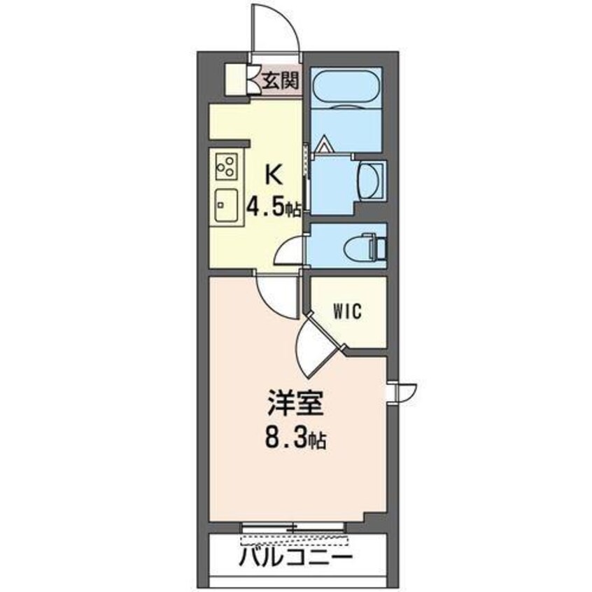 間取図 内房線/姉ケ崎駅 徒歩5分 3階 築4年