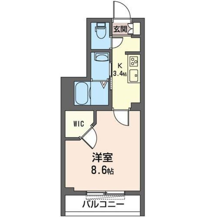 間取図 内房線/姉ケ崎駅 徒歩5分 2階 築4年