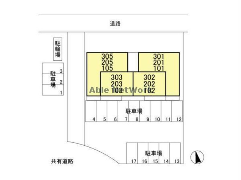  外房線/誉田駅 車移動　9分3.6km 1階 築4年