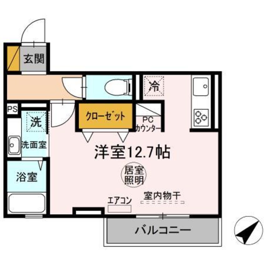 間取図 内房線/巌根駅 徒歩40分 2階 築2年