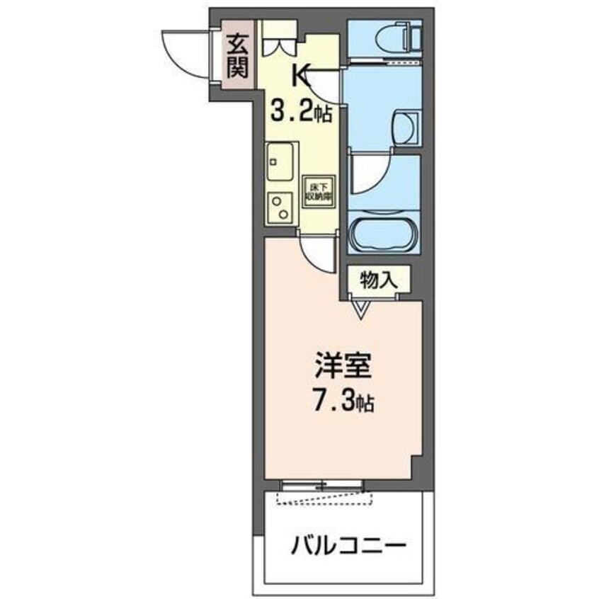 間取図 ディアマンテス五井