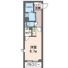 内房線/五井駅 バス:15分:停歩4分 2階 築浅 1Rの間取り