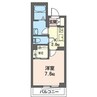 プルミエールHi 1Kの間取り