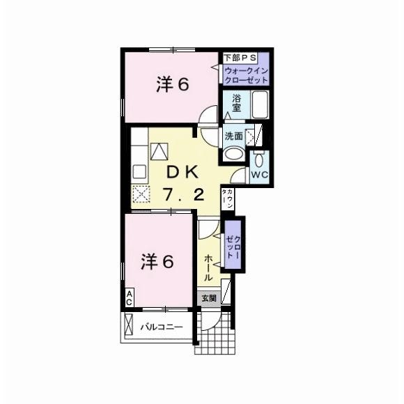 間取り図 メゾンフォレスティアA
