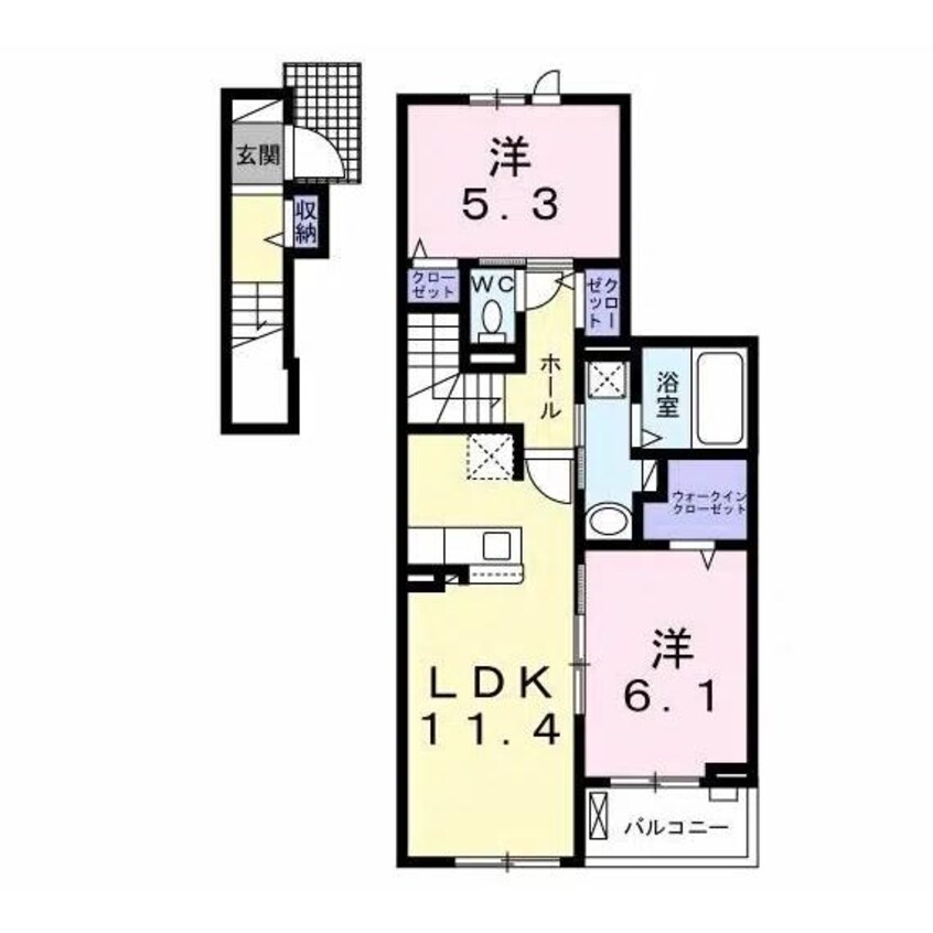 間取図 ヴィャルジ