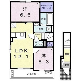 間取図 ラルージュ