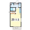 外房線/勝浦駅 車移動 2階 築20年 1Rの間取り