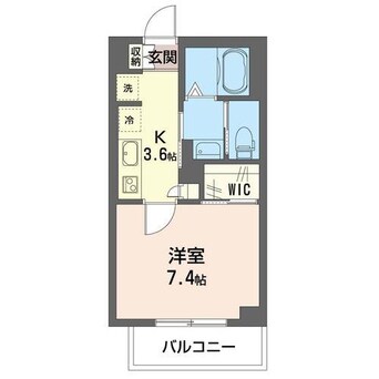 間取図 内房線/姉ケ崎駅 徒歩19分 3階 1年未満