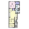 内房線/五井駅 徒歩29分 1階 築浅 1LDKの間取り